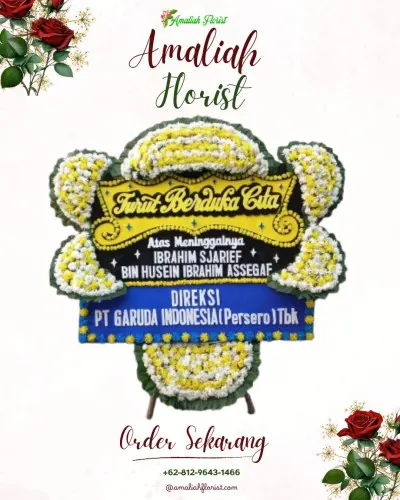 Papan Bunga Duka di Kutosari